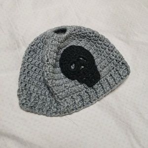 Messy bun/ pony tail Beenie! Adult S /youth L