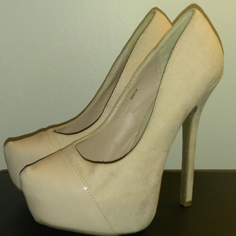 Platform stiletto heels