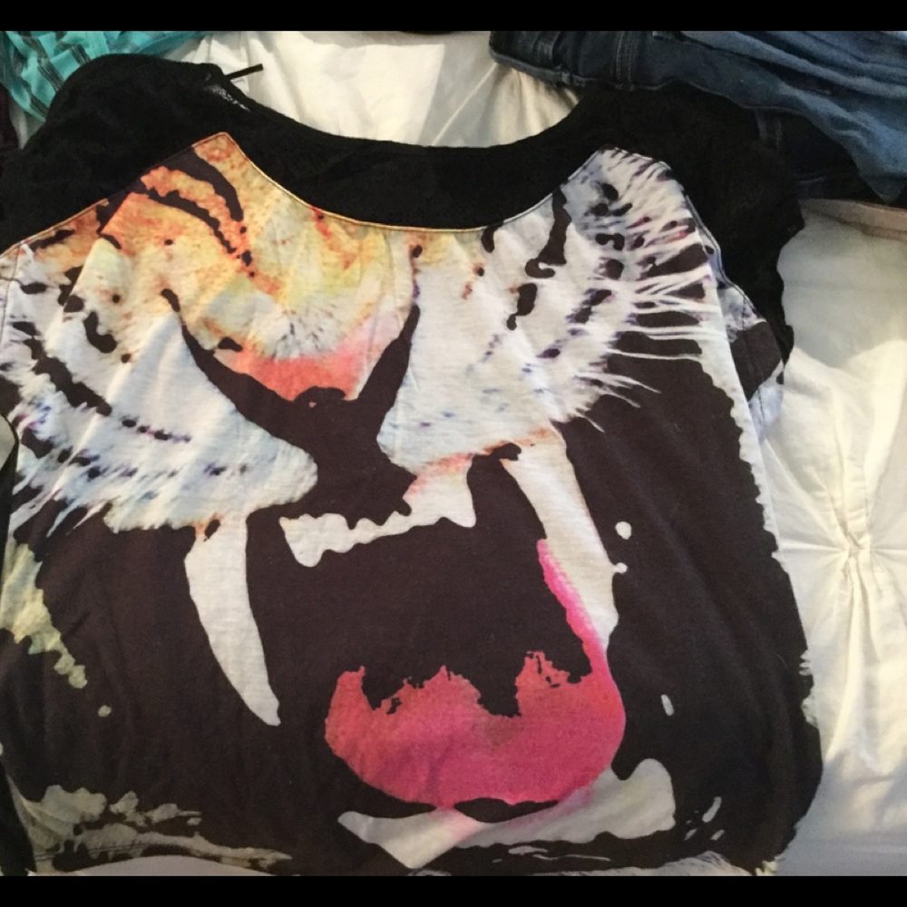 Express tiger shirt