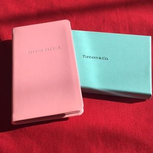 Tiffany & Co. Pink Patent Leather Baby Journal