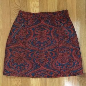 Vintage Patterned Skirt