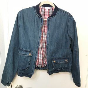 Abound denim bomber jacket