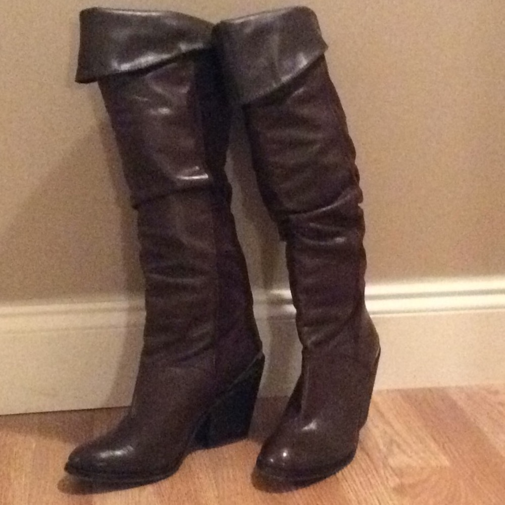 GREAT BUY!Lucky Boots-Leather&Suede-good condition