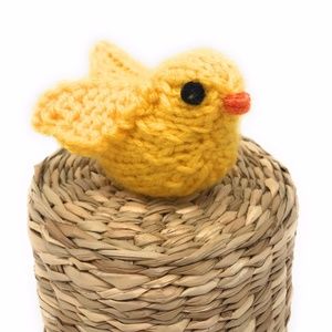 Handmade Knitted Baby Sparrow - Baby Birds