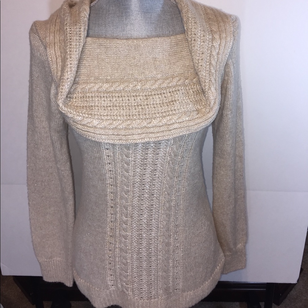 White House Black Market cowl neck sweater
