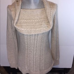 White House Black Market cowl neck sweater