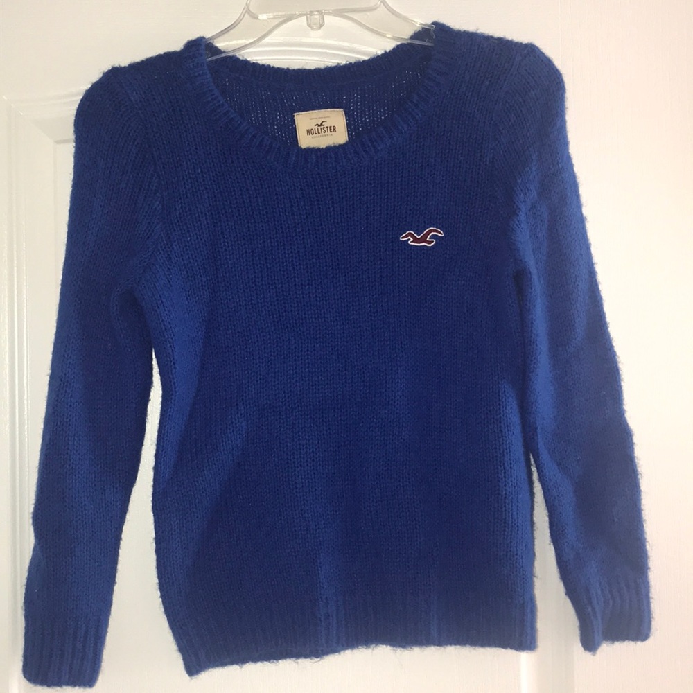 Blue Hollister Sweater