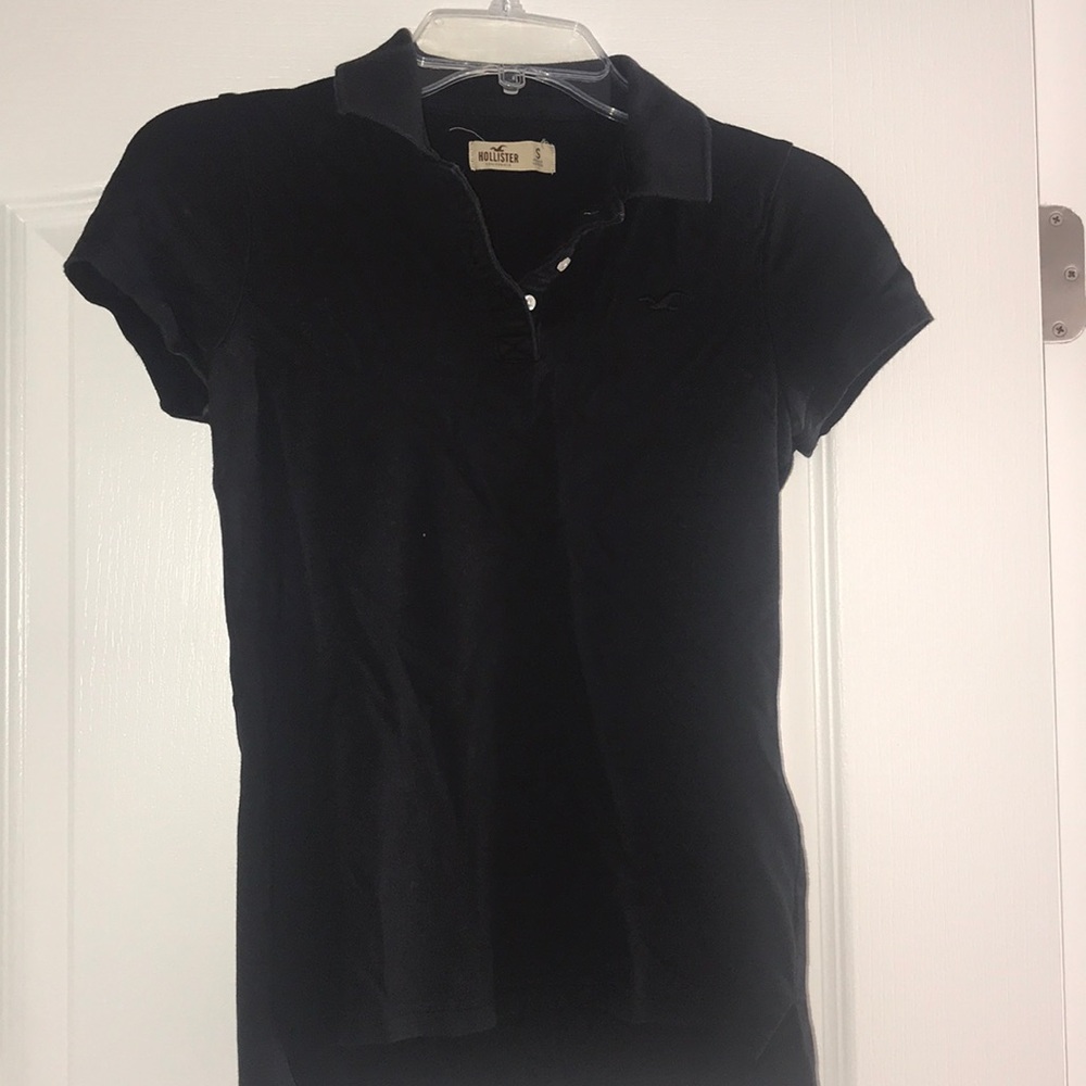 Black Hollister Polo