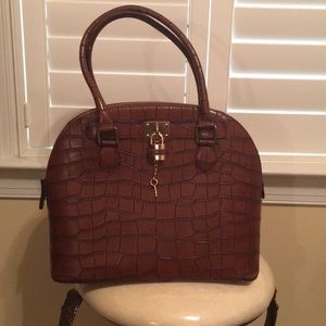Aldo Dark Brown Satchel