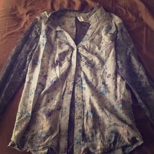 Button Down Long Sleeve Shirt!