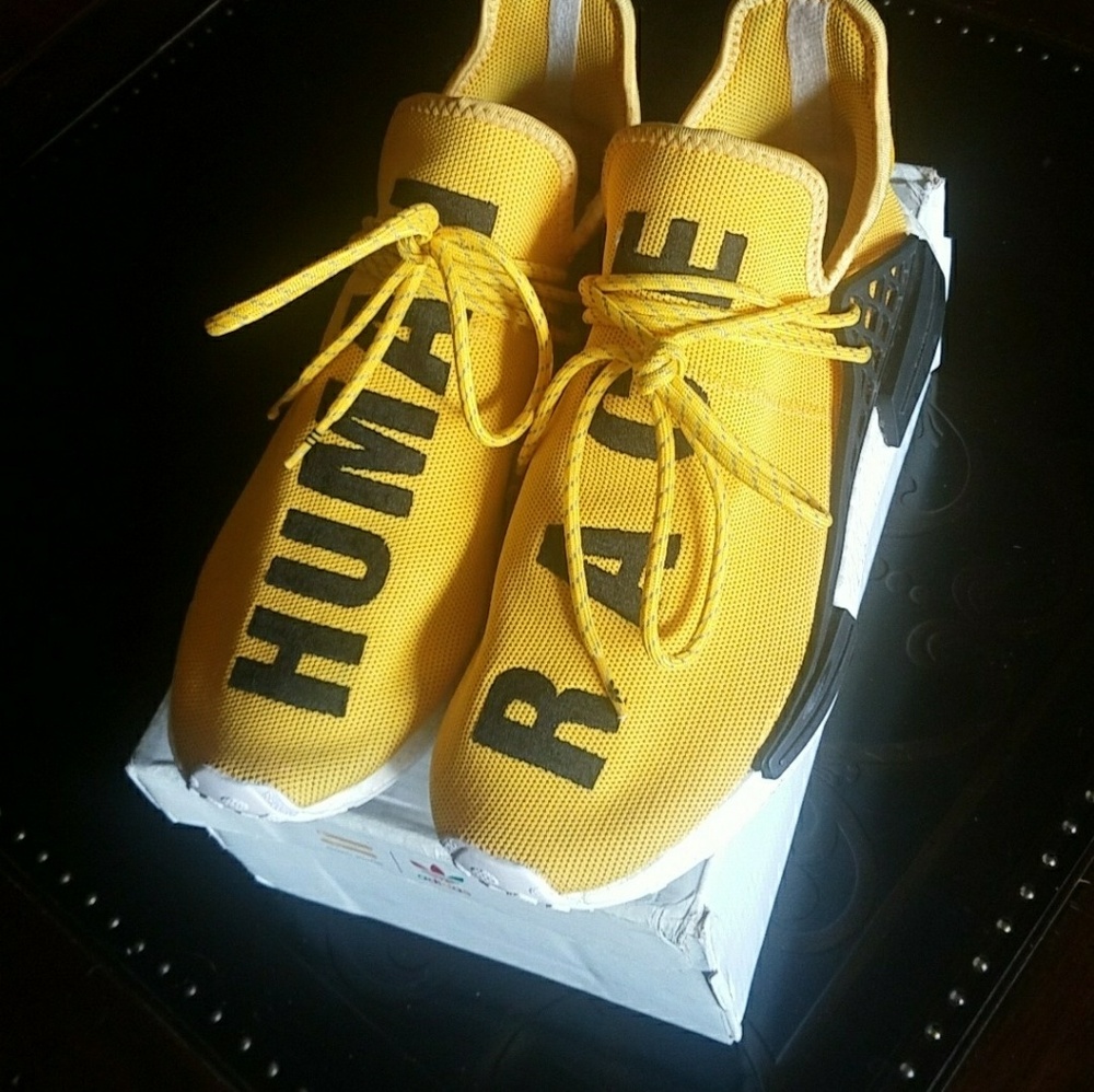 Human race nmd yellows pharell williams