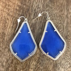 Kendra Scott Alexandra Earrings in Periwinkle