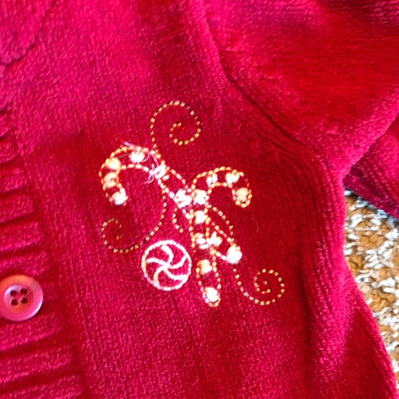 Candy cane sweater - Picture 3 of 3