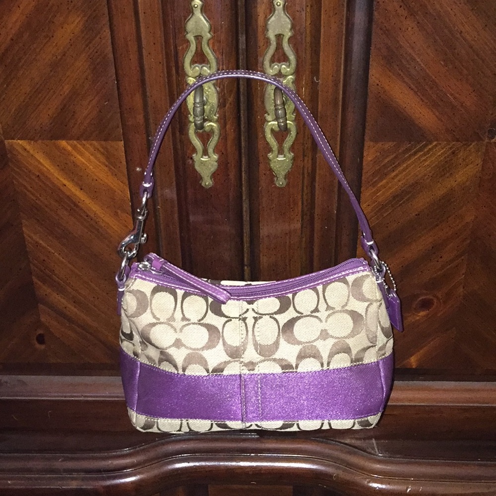 Authentic Coach small handbag