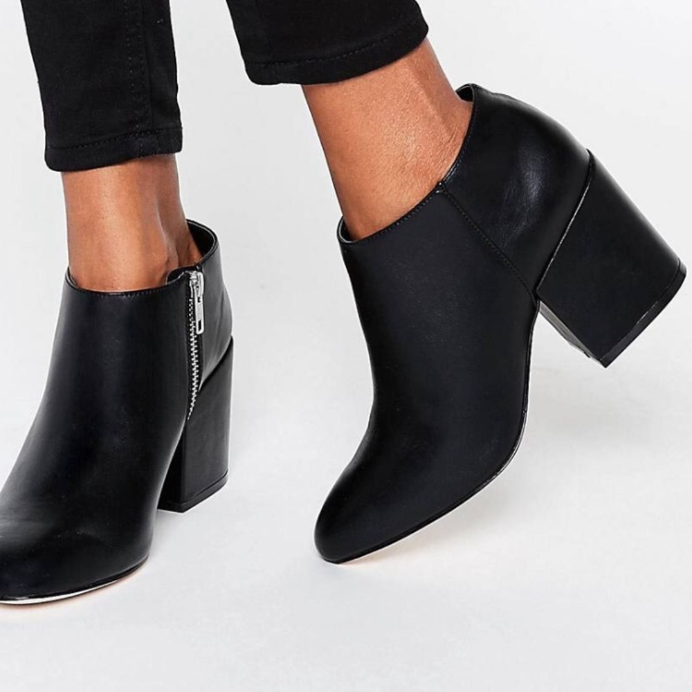 Asos black booties.