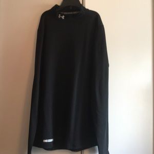 Under Armor fitted cold gear mock neck shirt