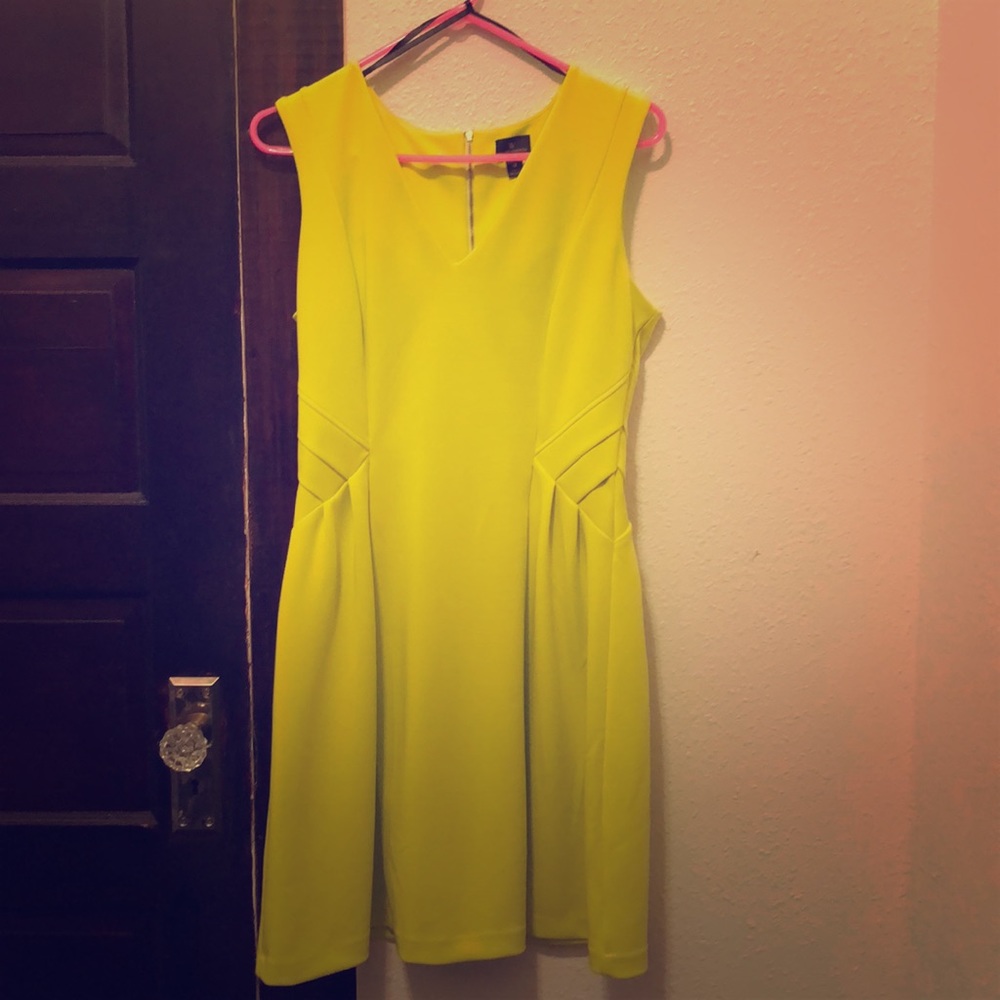 Neon Yellow Dress Size 12