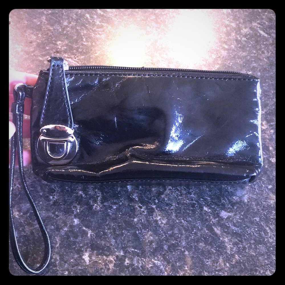 Black Wristlet Purse