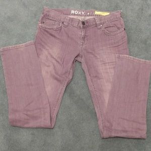 Roxy lavender skinny jeans
