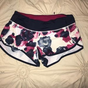 Lululemon speed shorts