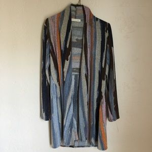 Chris & Carol Drapey Multicolor Cardigan