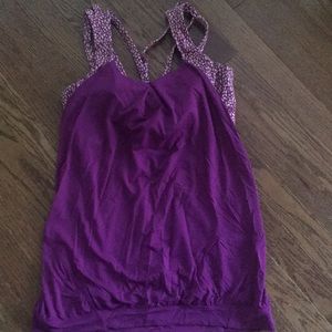Lululemon Tank with Sports Bra
