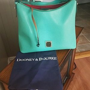 Dooney & Bourke Hobo in Sea Foam