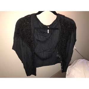 fp nwot sequin shawl