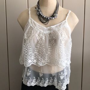 New- AEO lace fashion top