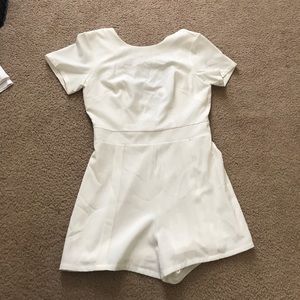 White romper! Amazing condition!