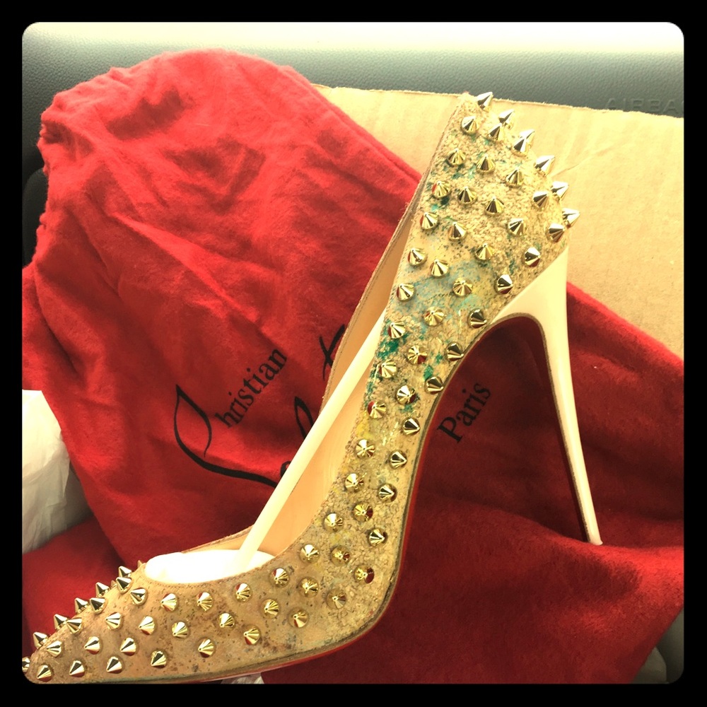 Christain Louboutin Follies Spikes