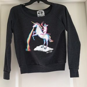 Riot Society graphic crop top