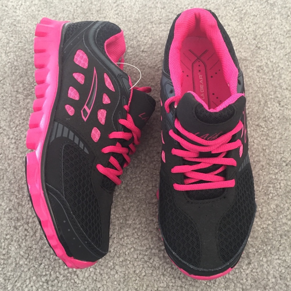 Black Pink Sneakers NWT