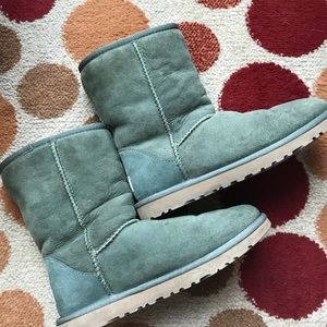 NEW green UGG boots