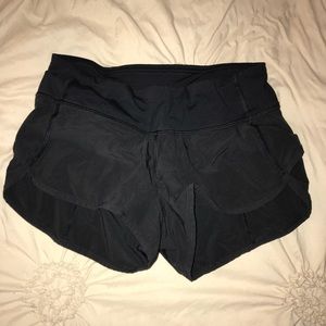 Lululemon speed shorts