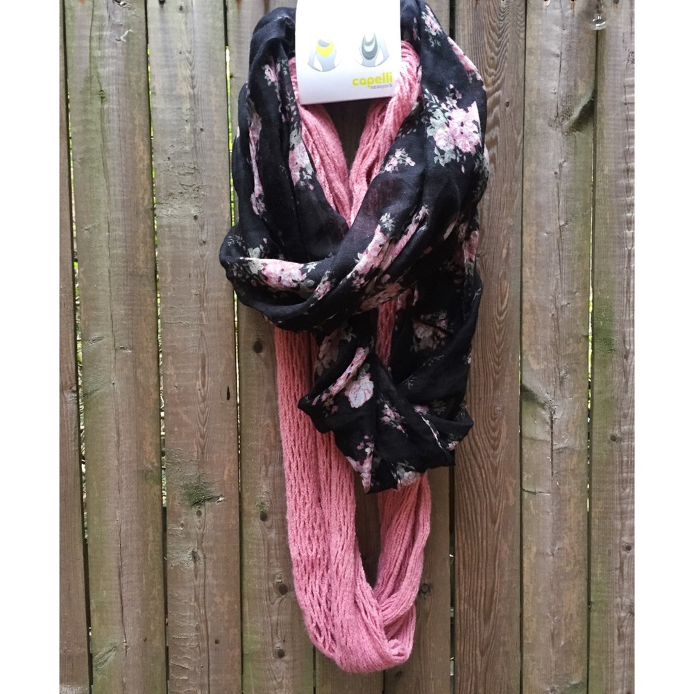 ⚡️FLASH ITEM: Floral & Pink Loop Scarves