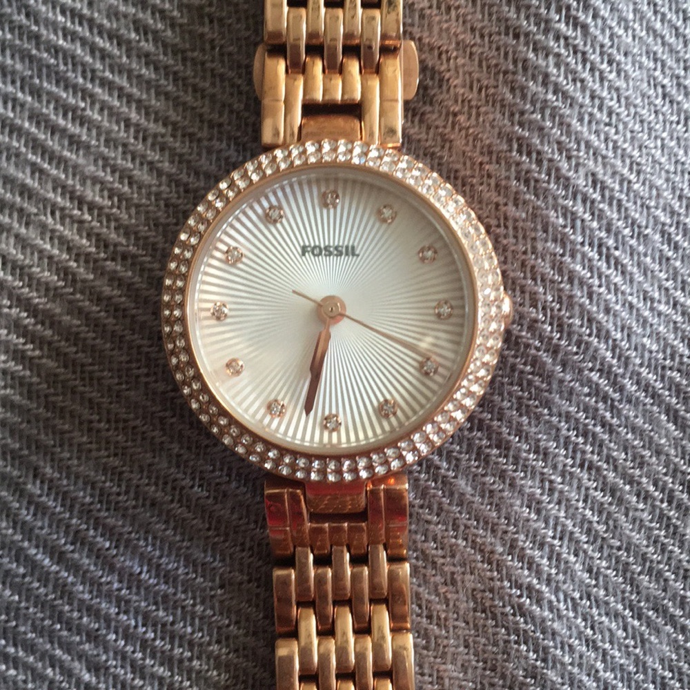 Fossil Rose Gold Watch