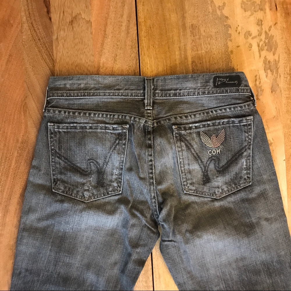 Citizens of humanity bootcut jeans - grey
