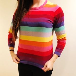 Isaac Mizrahi Rainbow Sweater