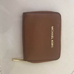 Micheal Kors Caramel Colored Wallet