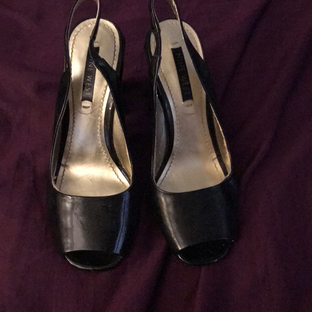 Nine West Peep Toe Heels FREE IN BUNDLE