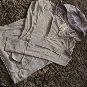 Hollister hooded long sleeve
