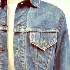 Levi’s Distressed Denim Women’s Jacket