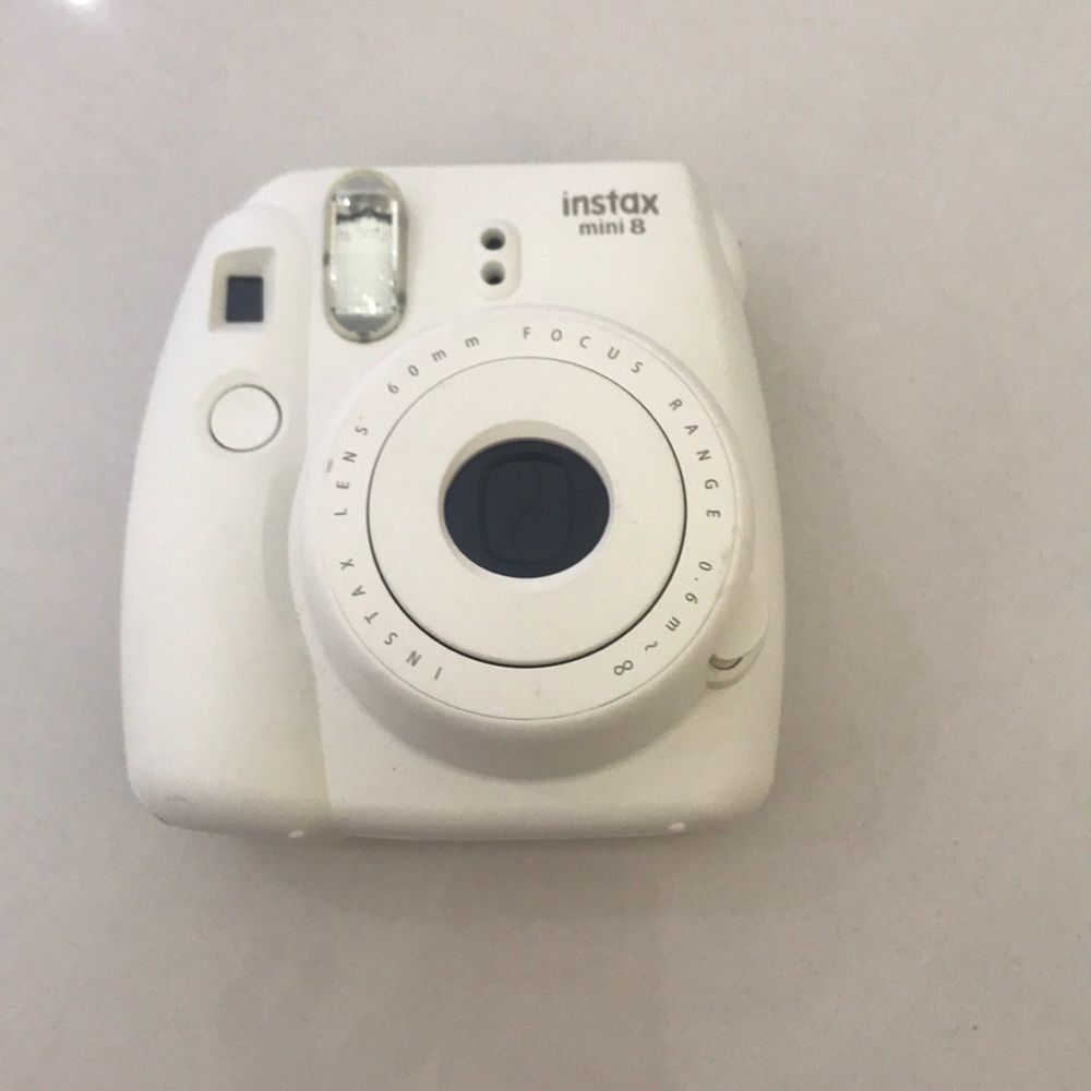White Polaroid Camera