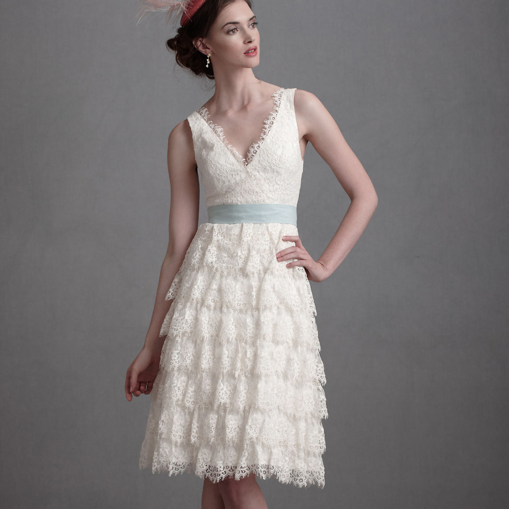 BHLDN Coquille Wedding Dress NWOT