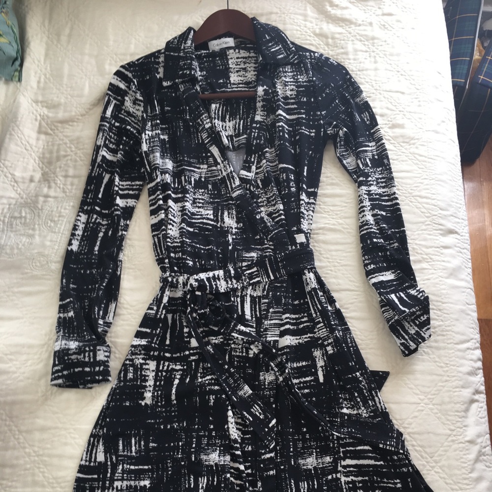 Calvin Klein Wrap Dress