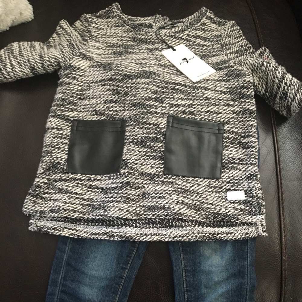 NWT Seven skinny jeans w/top