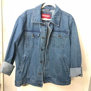 Wrangler oversized denim jacket