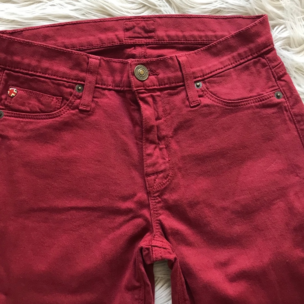 Red Hudson jeans