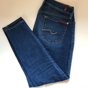 7 for all Mankind Cropped Gwenevere Jeans